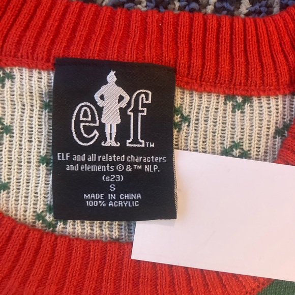 NWT Elf Movie Son of a Nutcracker Will Ferrell Ugly Xmas Christmas Sweater - Picture 6 of 7